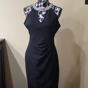 Black Form Fitting Dress